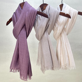 大尺寸围巾百搭新疆旅游防晒披肩海边草原度假夏季 纱巾沙漠披肩