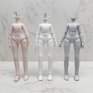 正版恶魔角8分素体bjd盲盒关节可动人偶黑色美学娃娃现货