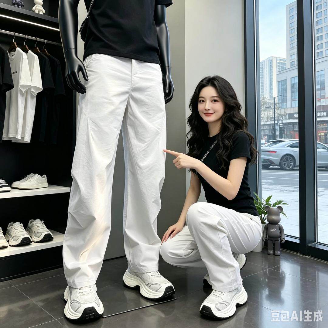 美式冰丝速干裤男士夏季薄款户外宽松垂感休闲运动哈伦裤
