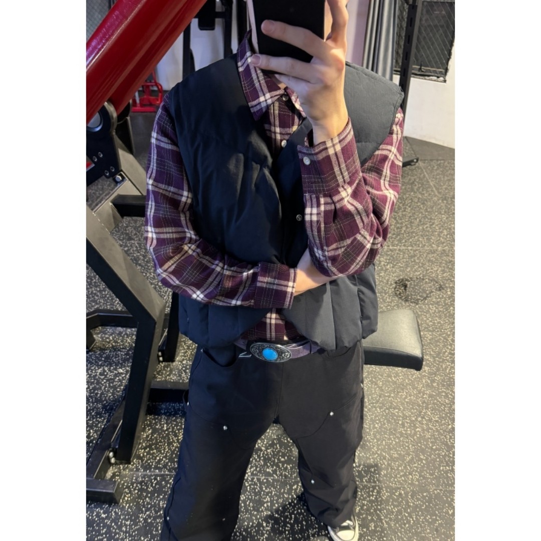 美式解构马甲男女秋冬季潮牌街头设计感宽松休闲保暖无袖背心外套