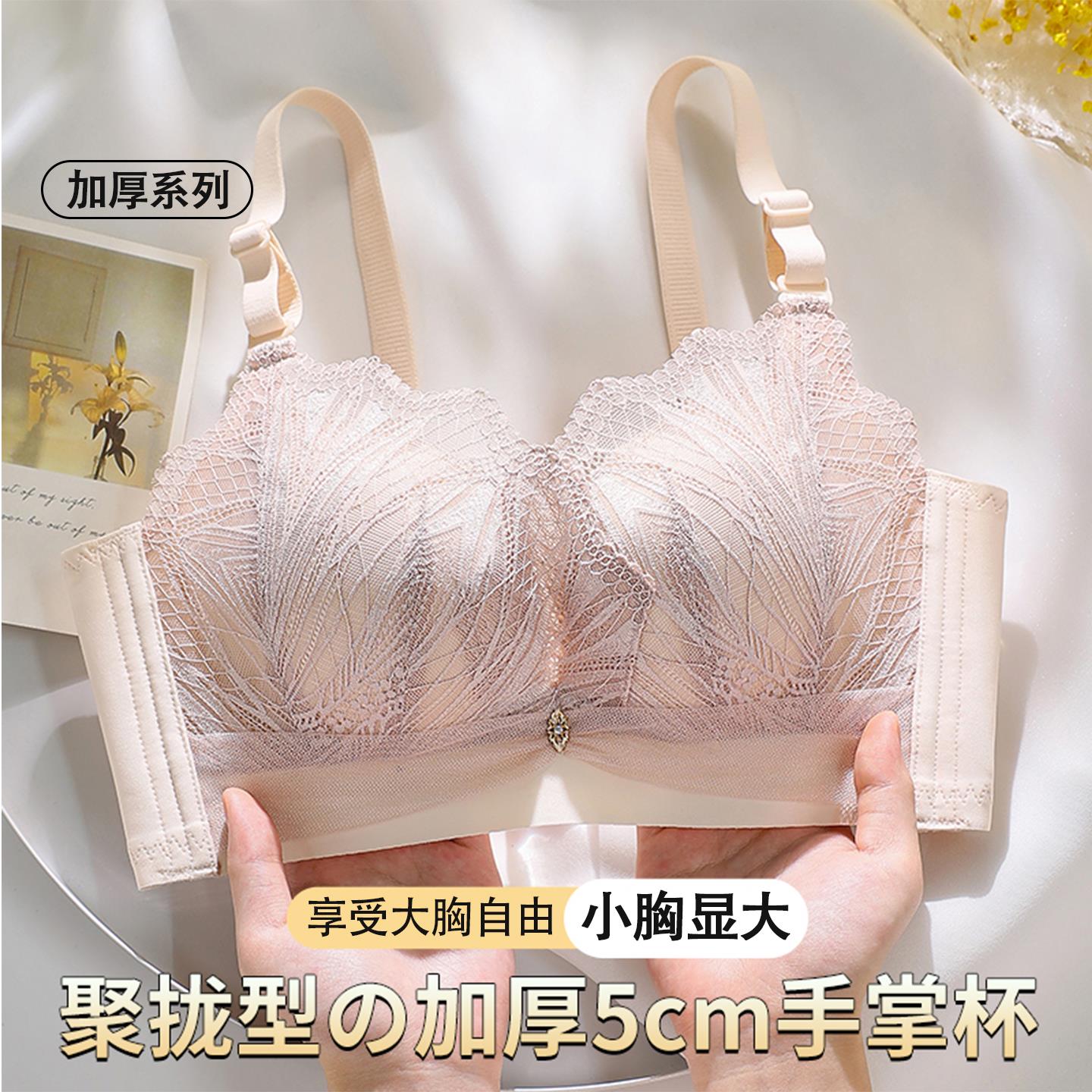 向大大内衣女小胸聚拢显大女收副乳调整型文胸防下垂防外扩胸正品