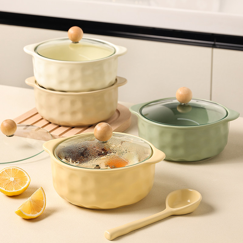 泡面碗高颜值绘面碗高级感日式吃面碗网红拌饭拌面碗陶瓷带盖汤碗,餐饮具,碗,淘宝优惠券,粉丝福利购,淘宝优惠卷