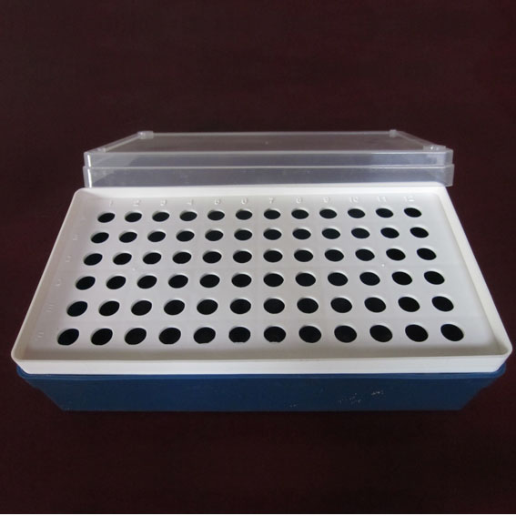 实验耗材 1.5ml离心盒 EP管盒 离心管盒72孔 2ml离心管盒