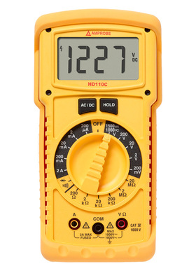 美国安博Amprobe加固型万用表HD110C/HD160C高压万用表防水防尘