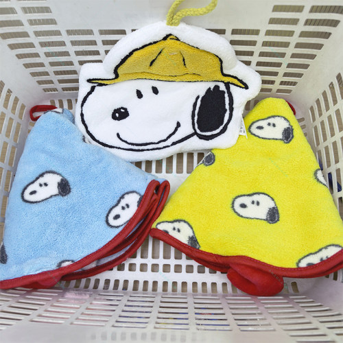 名创优品史努比雨季雨伞擦手巾