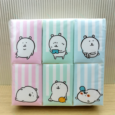 名创优品自嘲熊淡香手帕纸
