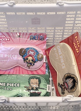 miniso名创优品OnePiece海贼王经典航海王遮光眼罩路飞佐罗午睡