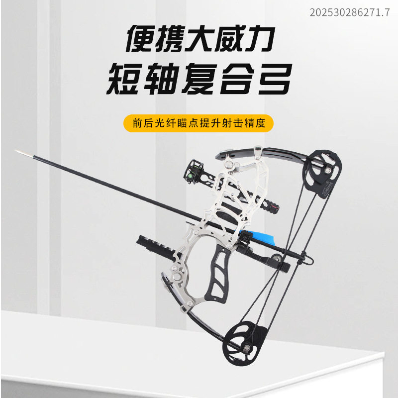恶棍不锈钢复合滑轮弓弓箭套装复和弓户外竞技比赛射击射箭器材