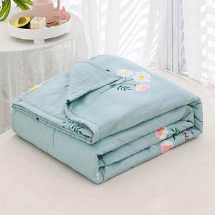 夏凉被小清新空调被夏季凉感被子学生宿舍单人被芯可机洗高端凉被