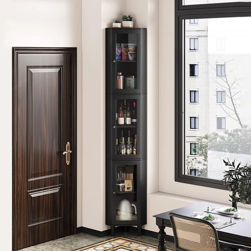 客厅角落柜小型拐角橱柜酒柜