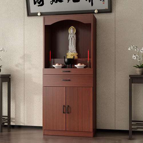 家用财神爷佛龛供桌神台柜