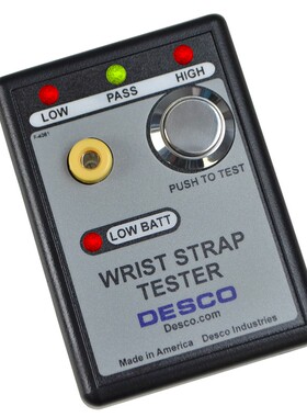 美国Desco 19240手腕带测试仪检测单线防静电手腕带是否合格