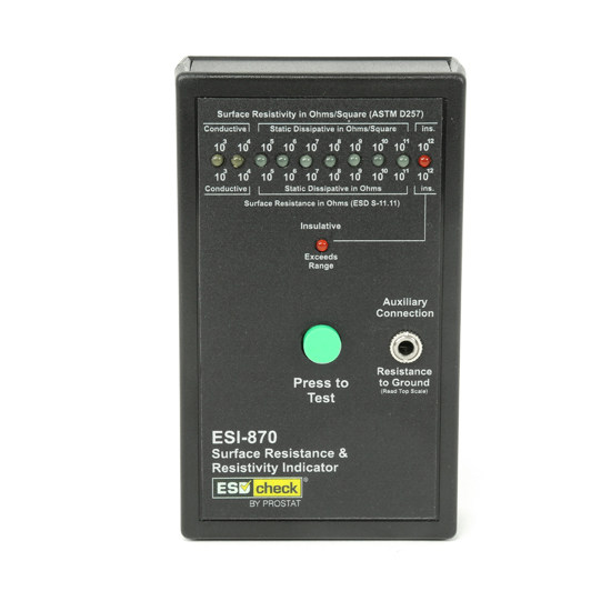 美国Prostat ESI-870 表面电阻电阻率电阻仪兆欧表防静电材料检测