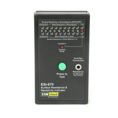 美国Prostat ESI-870 表面电阻电阻率电阻仪兆欧表防静电材料检测