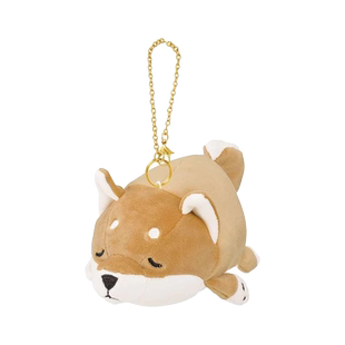 LIVHEART 呼噜学院 柴犬毛绒玩具娃娃公仔包包挂件手握钥匙扣