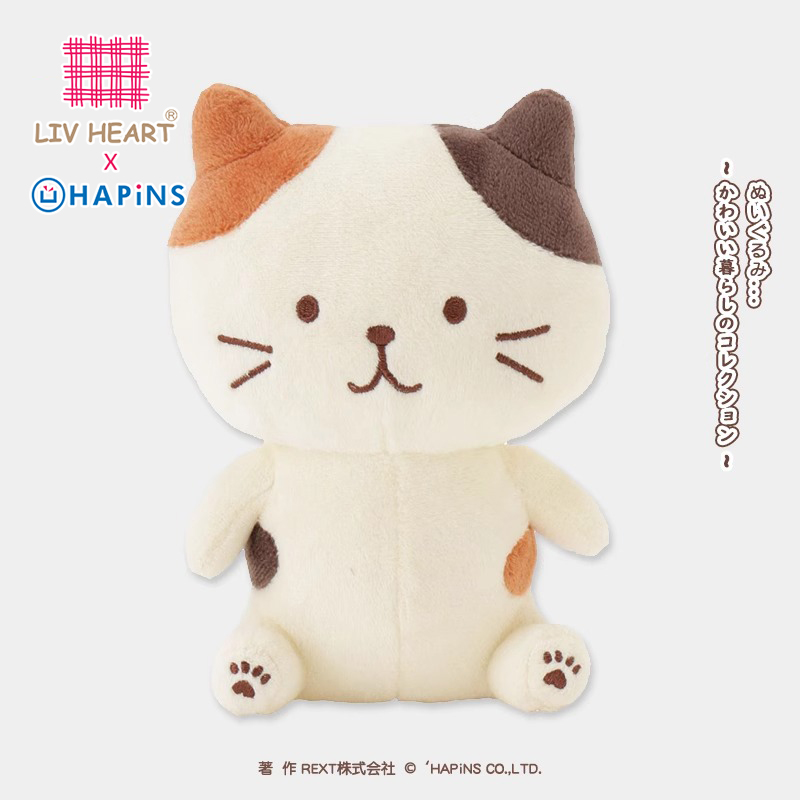 LIVHEART猫玩偶摆件公仔