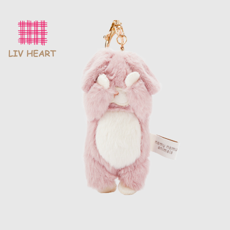 LIVHEART兔子毛绒小挂件