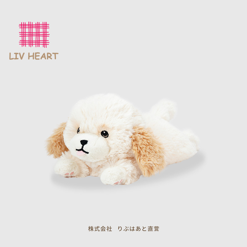 日本LIVHEART可卡布毛绒玩具