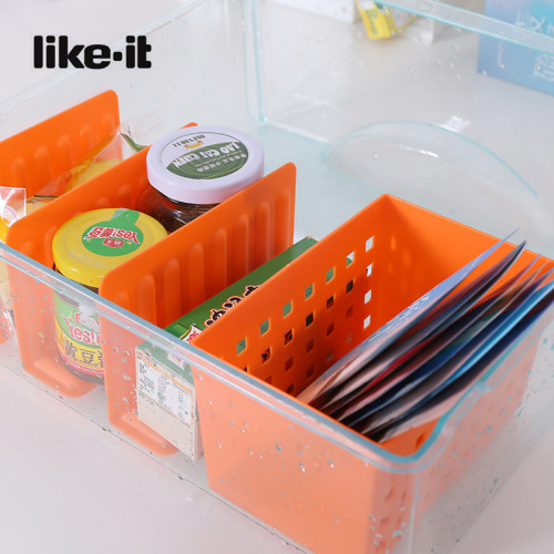 likeit冰箱分类隔板盒