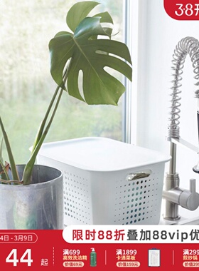 利快多功能收纳篮瑞典进口SmartStore收纳筐化妆品玩具收纳盒