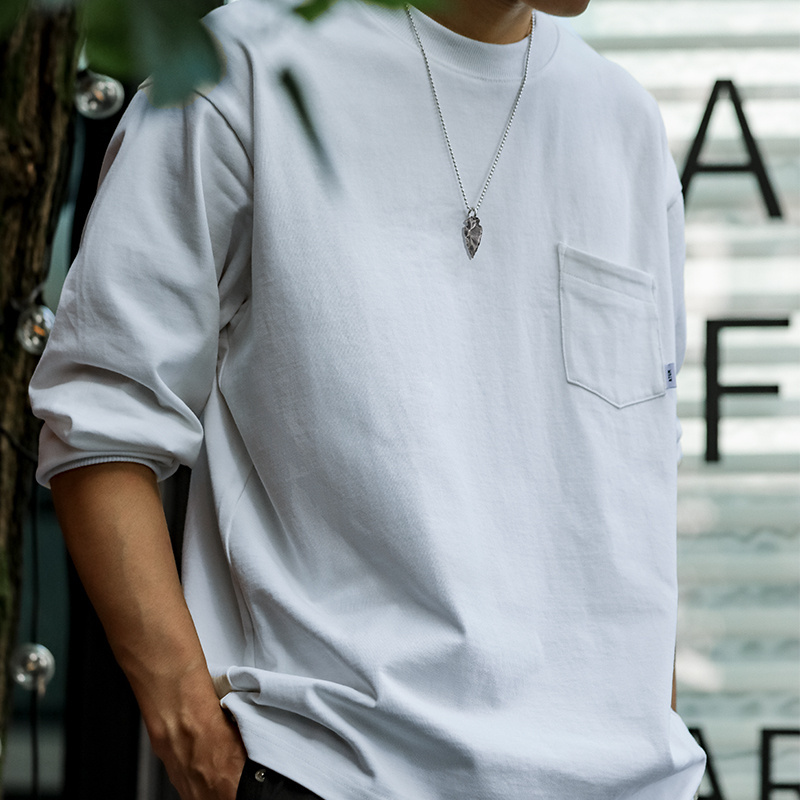 ATGM重磅圆领休闲内搭长袖T恤秋