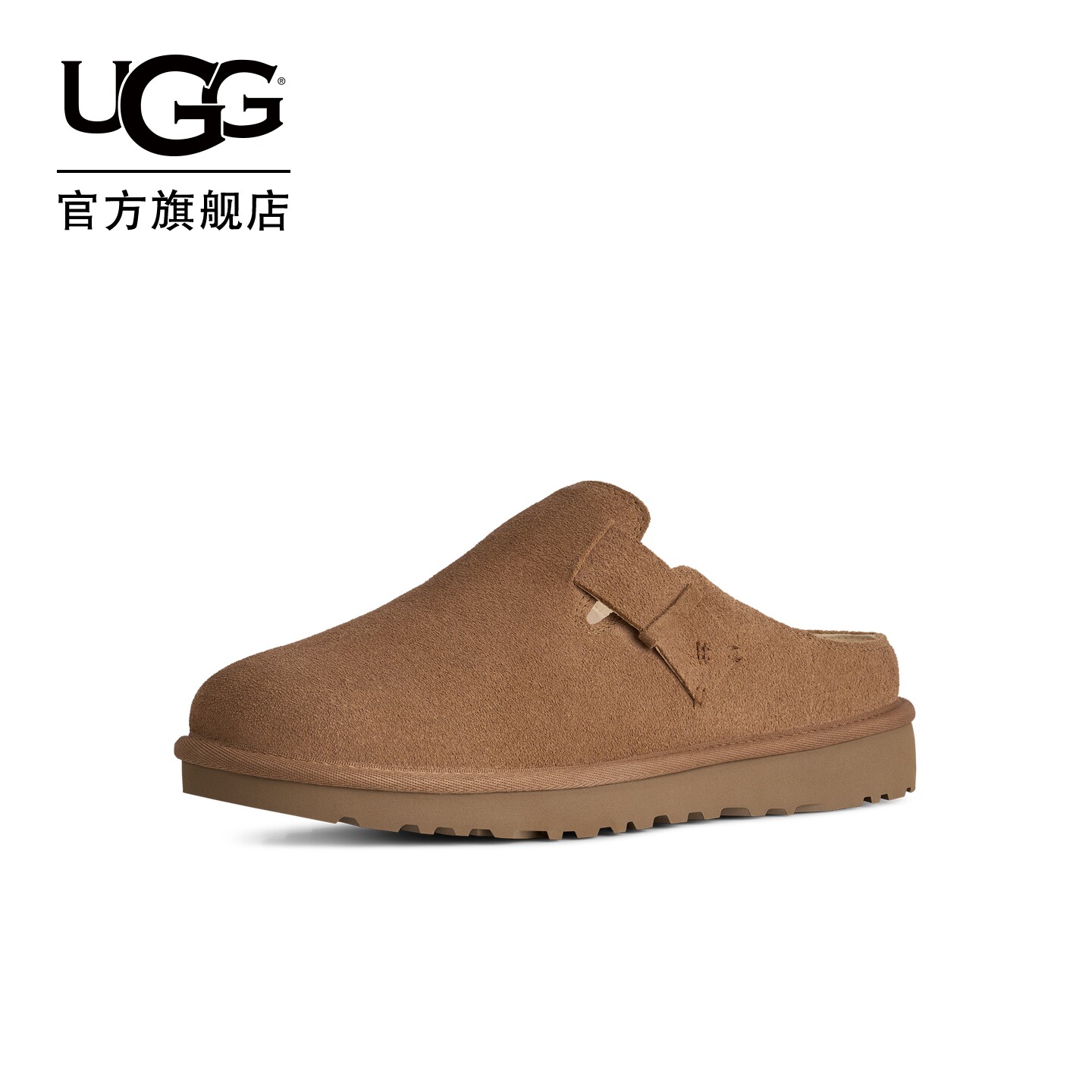 UGG平底浅口包头一脚蹬克罗格鞋图片