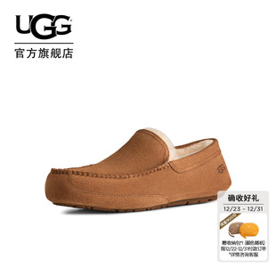 时尚 男士 舒适纯色平底便鞋 休闲乐福鞋 1174583 UGG秋季 豆豆鞋 新款