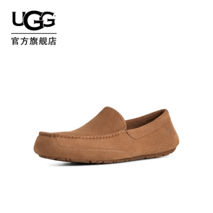 UGG秋季新款男士时尚舒适平底一脚蹬休闲乐福鞋豆豆鞋 1184241