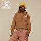 新款 女士大版 型套头LOGO休闲运动衫 UGG春季 纯色连帽卫衣 1171478