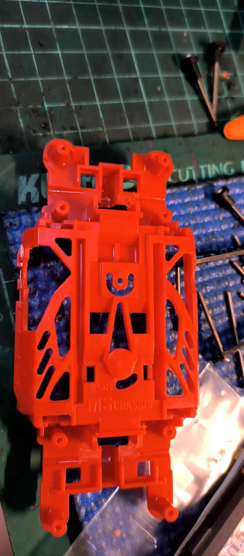 田宫ms底盘二次加工，孔孔数据，前后不抬高！