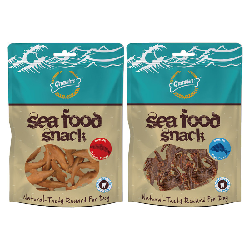 风来客海洋海鲜系列狗狗零食风涞客磨牙棒洁齿棒鱼螃蟹成幼犬零食