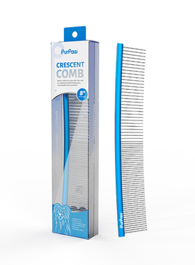 PurPaw贵为宠物美容排梳子专业开结不锈钢针梳猫掉毛去浮毛猫梳子