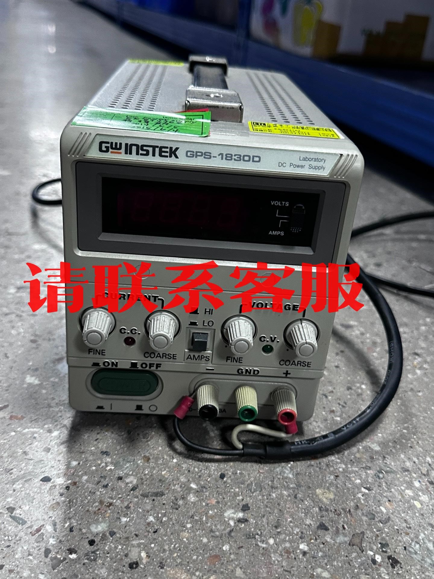 GW电源固纬GPS-1830D电源18V3A可调直流稳压电源议价出售 电子元器件市场 电机/马达 原图主图