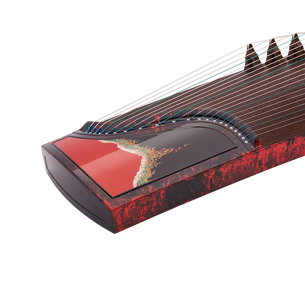 专业演奏级琴兰考泡桐木刨挖素面厚料高档古筝琴 十里红妆