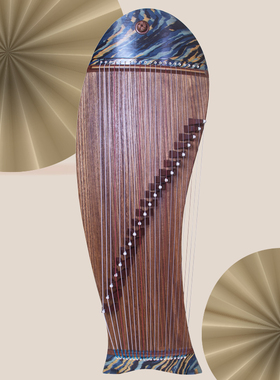 【金韵古筝】锦鳞一米专业考级十级专业演奏成人儿童环保实木筝琴