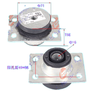 适东风凯普特多利卡1082康霸1071驾驶室后支架胶垫后翻转胶垫原装