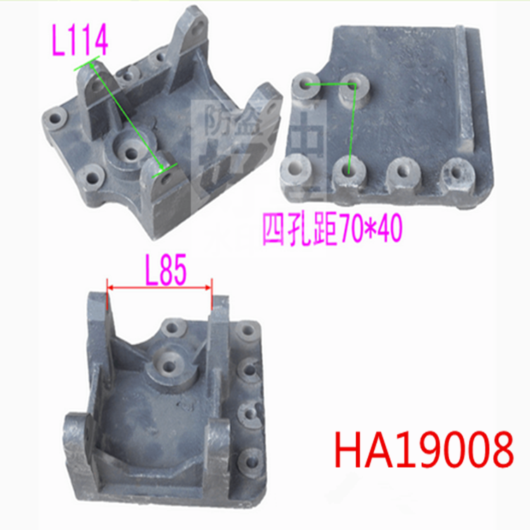 重汽云内YN33CR四脚空调支架