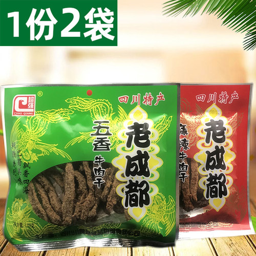 四川成都牛肉干超强即食