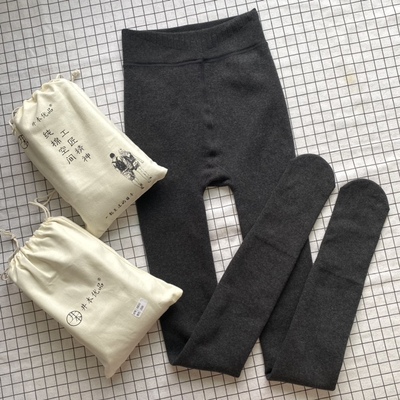 井本优品8806冬季加绒加厚轻奢微压力瘦腿裤螺纹踩连脚打底裤袜女