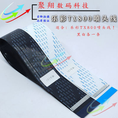 Easyjet15写真机乐彩TX800喷头线数据线 29转30武腾MT1506喷头线