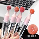 cappuvini绒雾气垫唇粉霜嘟嘟唇口红果汁感莹润唇蜜轻盈毛唇刷A85