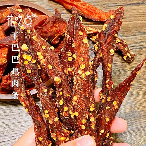 花吃点干巴巴鸡肉干100g