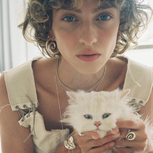 ins18k金不锈钢螺旋圈圈耳环欧美夏季新品时尚蚊香盘钛钢耳钉女