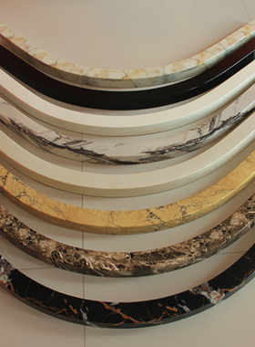 25省包邮 全新加厚大理石纹浴室淋浴房弧形扇形挡水条 石基