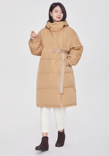 翠色嘉人2025冬季新款宽松大码文艺保暖90绒白鸭绒女羽绒服82190