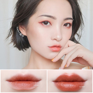 程十安推荐 不脱色唇膏 口红不掉色不沾杯烟熏豆沙色哑光大牌正品