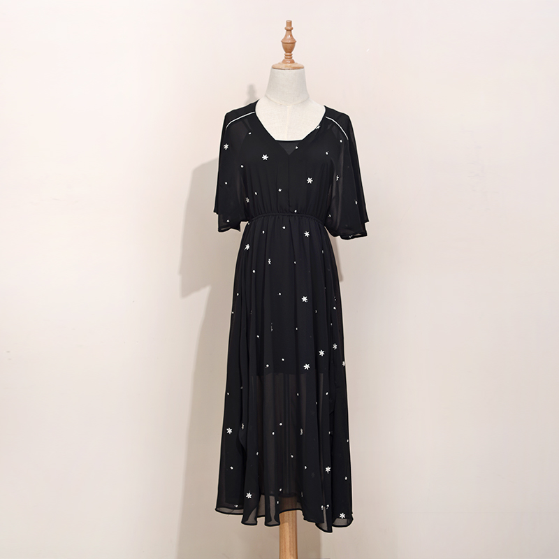VERO OL MODA2018ÏÄÐÂVÁìÐÇÐÇ´ÌÐåÁ½¼þÌ×Ñ©·ÄÁ¬ÒÂȹ³¤È¹31826Z524