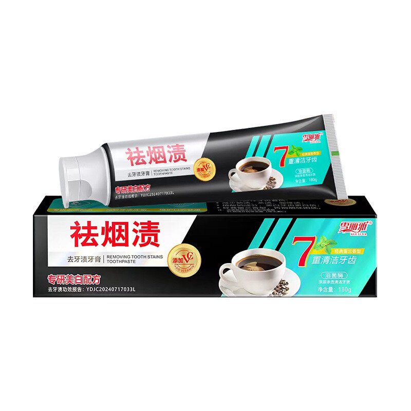 180g 雪丽雅清新祛烟渍口气牙膏