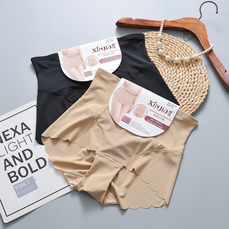 跨境亚马逊提臀收腹内裤中腰收小肚子塑身裤薄款无痕波浪边打底裤,孕妇装/孕产妇用品/营养,塑身裤,淘宝优惠券,粉丝福利购,淘宝优惠卷