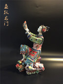 石湾陶瓷仕女摆件家居客厅电视柜创意装 送礼 饰品精品礼品